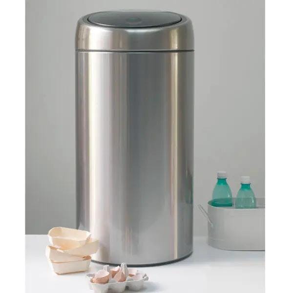 Abfalleimer Twin Bin mit 2 Kunststoffeinsätzen á 20 Liter Produktbild Web Groß Detailbild 1 L