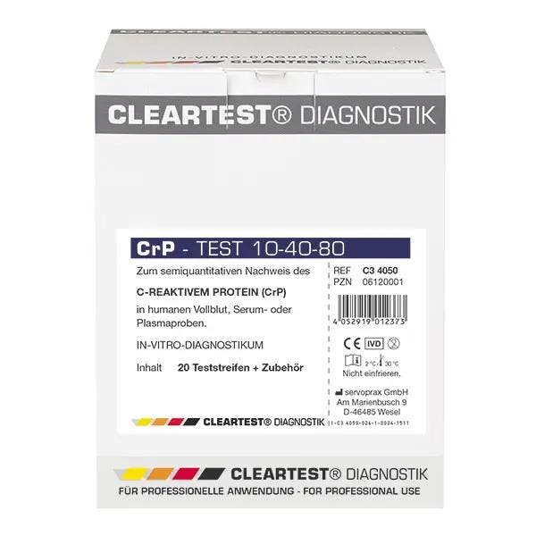 Test CRP 10/40/80 - Entzündungsparameter Schnelltest - Auswertung nach 5 Minuten Produktbild
