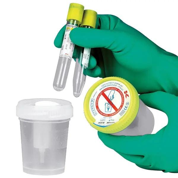 Sicherheits-Urinsammelsystem - Für die kontaminationsfreie Entnahme aus Uringefäßen Produktbild
