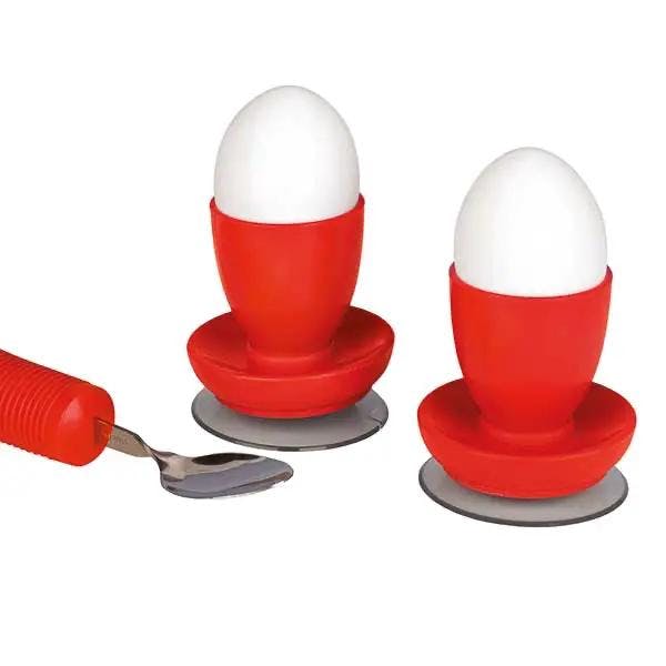 Eierbecher mit Saugnapf für Rutschfestigkeit - 1 Paar Produktbild