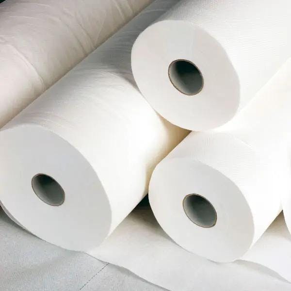 Ärztekrepp - Aus 2-lagigem, weissem Tissue, Rolle 80 Meter Produktbild