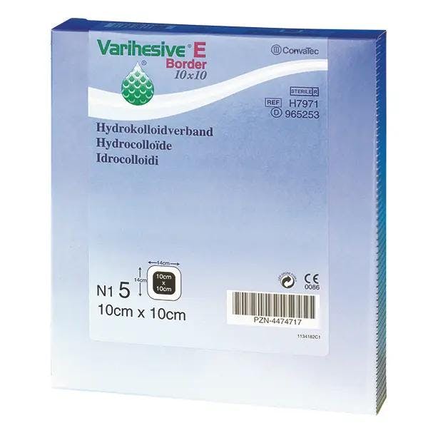 Varihesive E Border - Hydrokolloidverband zur Versorgung von problematischen Körperstellen Produktbild
