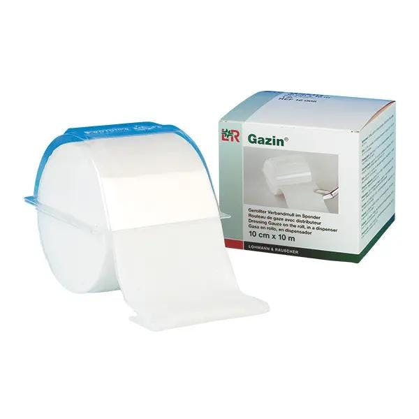 Gazin Verbandmull - Gerollter Verbandmull im Spender, 8-fach gelegt Produktbild