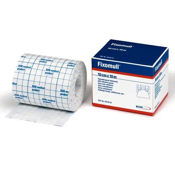 Fixomull - Luftdurchlässiger Klebemull zur vollflächigen Verbandfixierung Produktbild