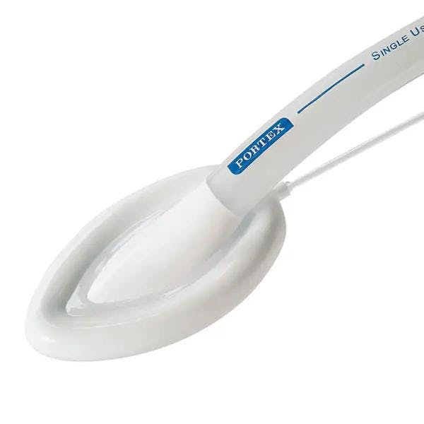 Portex Silikon Larynx Maske mit 15 mm Konnektor zum Anschluss an das Narkose-System Produktbild