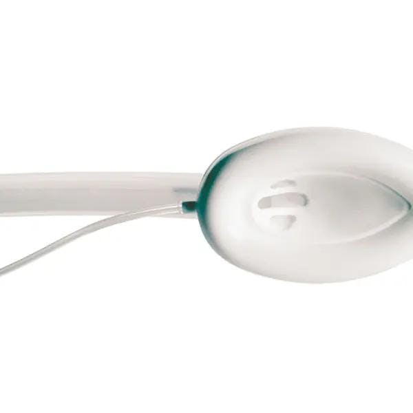 Portex Silikon Larynx Maske mit 15 mm Konnektor zum Anschluss an das Narkose-System Produktbild Web Groß Detailbild 2 L