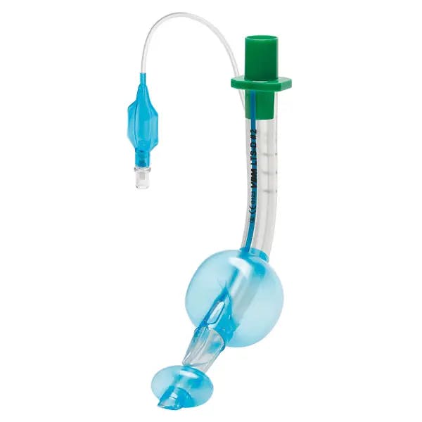 10er Set: Larynx-Tubus LTS-D - Doppellumiger Tubus mit Drainagekanal zum Einmalgebrauch Produktbild Web Groß Detailbild 2 L