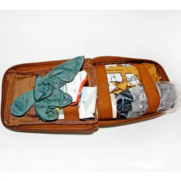 O-IFAK Erste-Hilfe Tasche - Gefüllt u.a. mit Handschuhen, Tape, Wendl-Tubus, usw. Produktbild