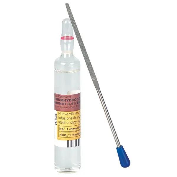 Ampullenfeile mit Diamantbeschichtung - Länge 13 cm Produktbild