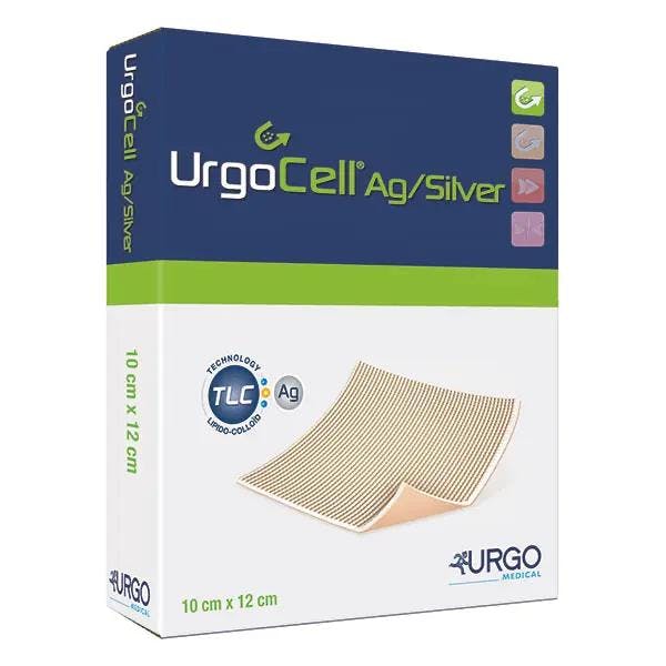 Urgo Cell Silver - Nicht haftende Polyurethan-Schaumstoffkompresse mit TLC-Ag Produktbild