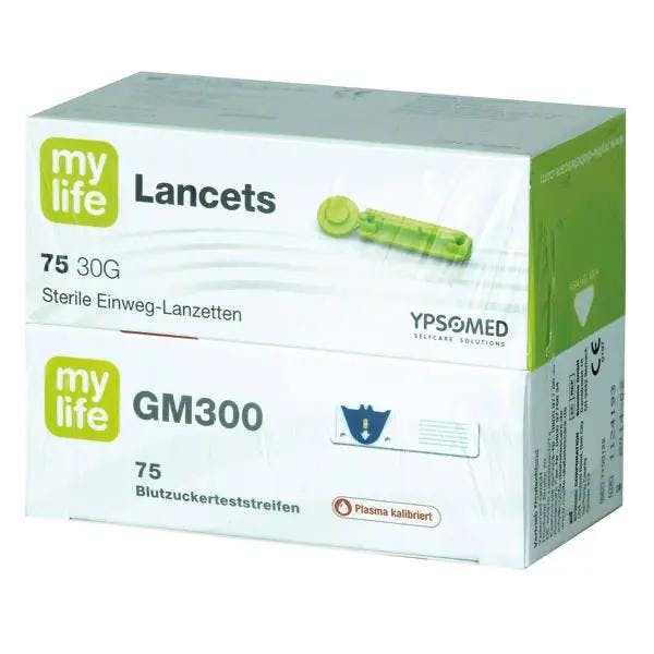 Mylife Teststreifen - Blutzuckerteststreifen für das mylife GM300-Messgerät Produktbild Print Hauptbild L