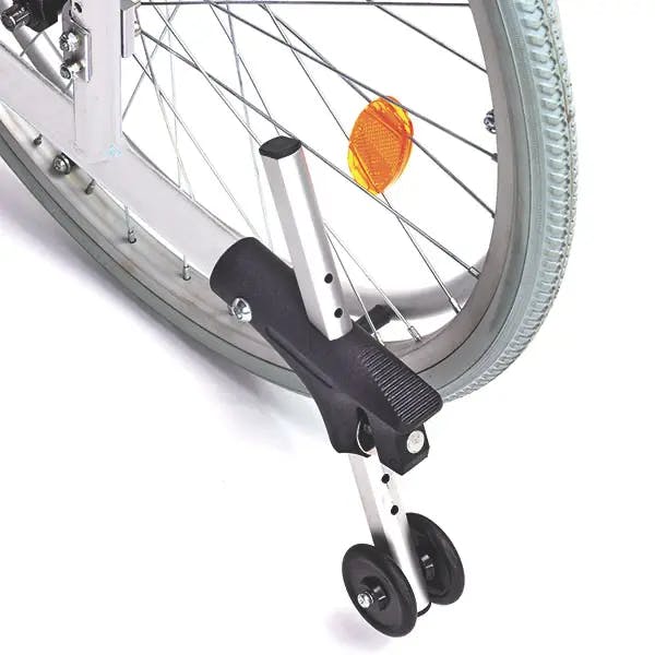 Rollstuhl Alu-Light - Mit höhenverstellbarem Sitz von 47 – 51 cm Produktbild Web Groß Detailbild 3 L