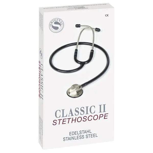 Cardiologie Stethoskop Classic II - Mit Ersatzmembran und Ohroliven Produktbild Web Groß Detailbild 3 L