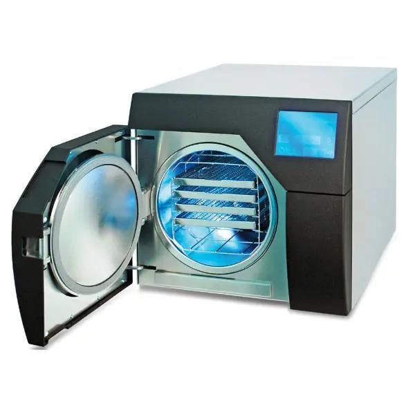 Praxisautoclav 23B/2200 mit großem Touch-Screen Bedienfeld - Volumen 23 Liter Produktbild Print Hauptbild L
