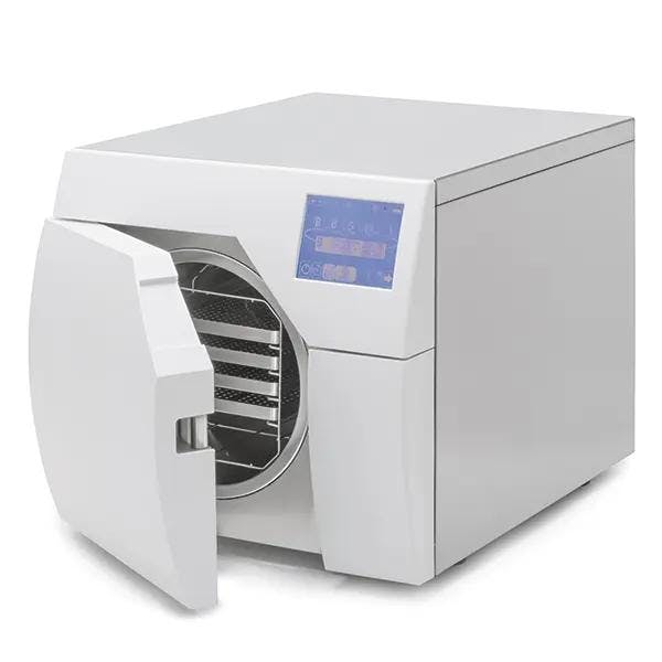 Praxisautoclav 23B/2200 mit großem Touch-Screen Bedienfeld - Volumen 23 Liter Produktbild Web Groß Detailbild 4 L
