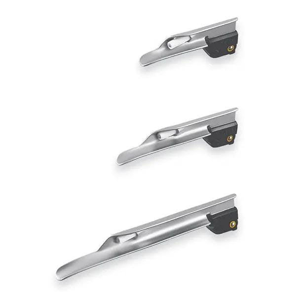 RESQ-Blade Steel Blade ECO LED - Edelstahl Einweg-Warmlichtspatel Macintosh/Miller Produktbild Web Groß Detailbild 4 L