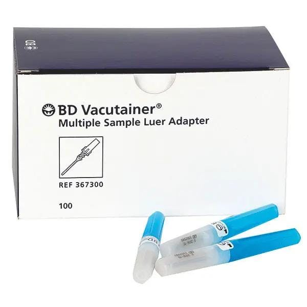 Vacutainer Luer-Adapter - Steril, mit Ventil Produktbild