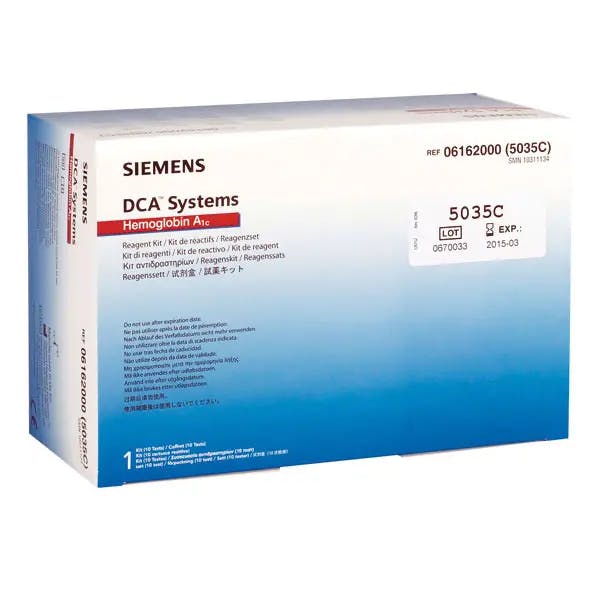 DCA System Hemoglobin A1C Reagenzset - Zur Bestimmung von Hemoglobin A1c Produktbild