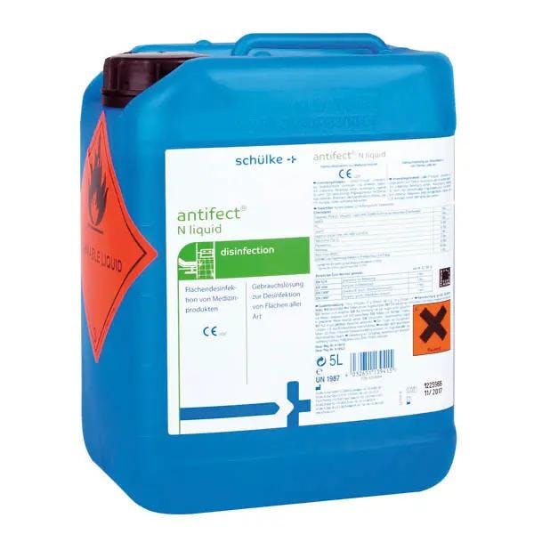 Antifect N Liquid - Aldehydfreies Schnell-Desinfektionsmittel für Medizinprodukte Produktbild Web Groß Detailbild 1 L