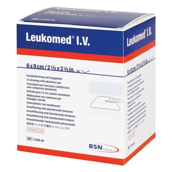 Leukomed I.V. - Sterile Kanülenfixierung aus Polyestervlies mit Wundauflage Produktbild