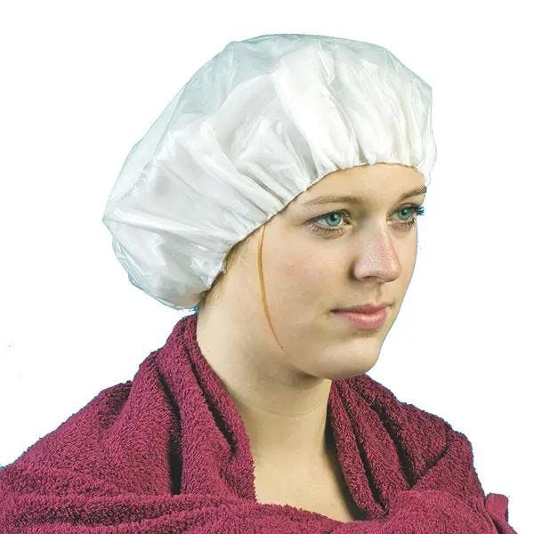 Shampoo Haube mit Wasser und Reinigungs- & Haarpflegestoffen Produktbild