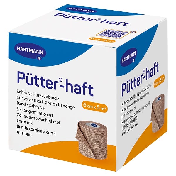 Pütter-Haft Binde - Kohäsive, textilelastische Kurzzugbinde Produktbild