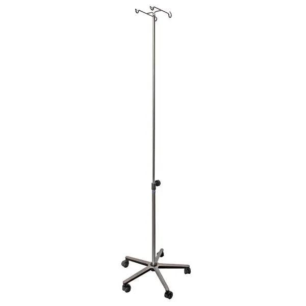 Infusionsständer aus Edelstahl - Stufenlos höhenverstellbar von 162 - 222 cm Produktbild