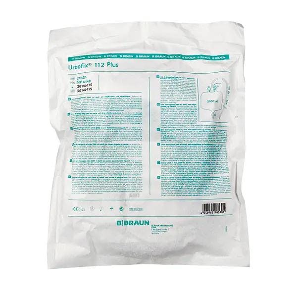 Ureofix 112 Plus - Urindrainagebeutel 2000 ml mit Handschuhen Produktbild Web Groß Detailbild 1 L