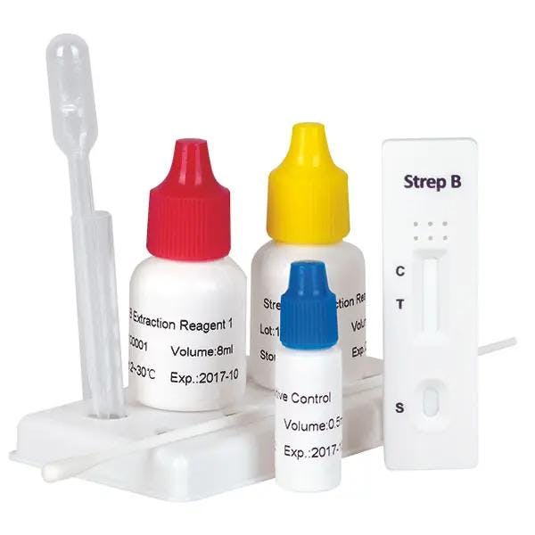 Cleartest Strep B - Immunologischer Schnelltest zum Nachweis von Streptokokken B Produktbild Web Groß Detailbild 1 L
