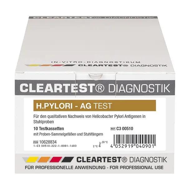 Cleartest Helicobacter pylori-Antigen aus Stuhl - Test zum Nachweis Produktbild