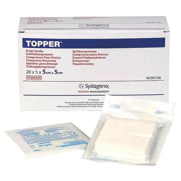 Topper  Schlitzkompressen - Aus Vliesstoff, steril Produktbild