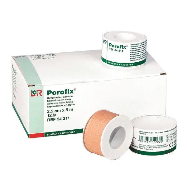 Porofix Heftpflaster - Aus Viskosegewebe, hautfarben Produktbild Print Hauptbild L