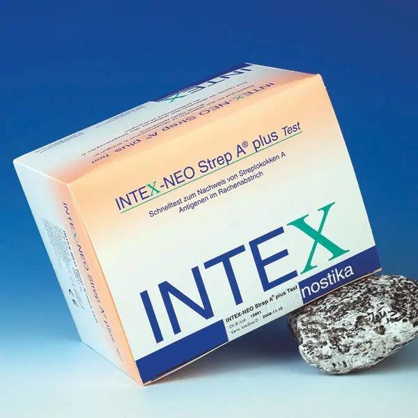 Intex Neo Strep A Plus-Test - Schnelltest zum Nachweis von Streptokokken A Antigenen Produktbild