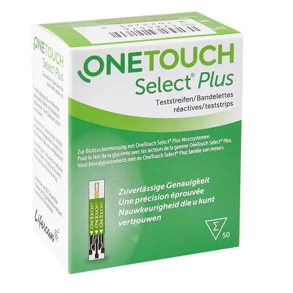 One Touch Select Plus - Blutzuckermessgerät zur Bestimmung von Glukose Produktbild Web Groß Detailbild 3 L