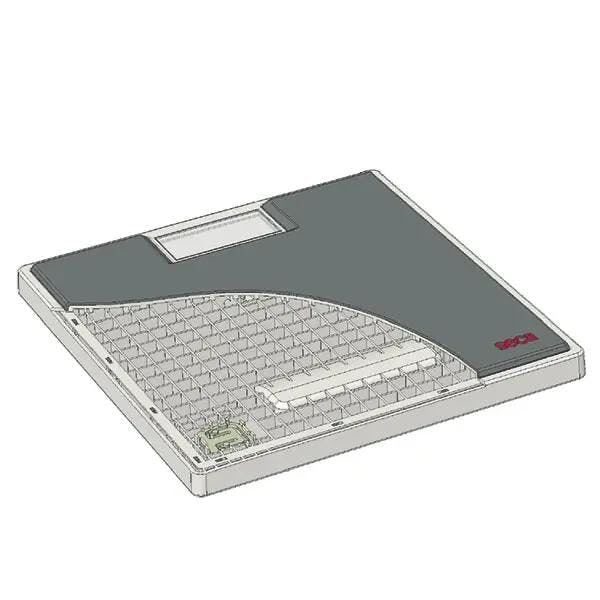 Digitale Personenwaage mit hochwertigem 2-Komponenten-Gummibelag seca 803 Produktbild Web Groß Detailbild 2 L