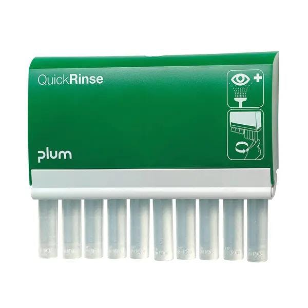 Plum QuickRinse Augenspülstation mit 2 x 5 Augenspülampullen je 20 ml Produktbild