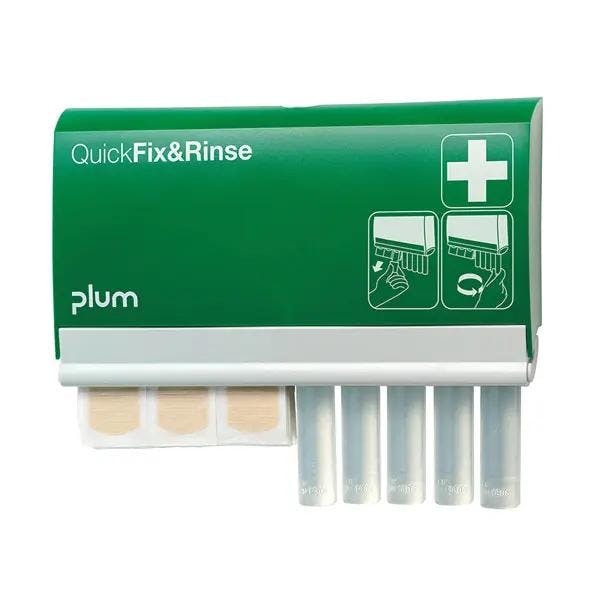 Plum QuickFix & Rinse Augenspülstation mit 45 Pflaster + 5 Augenspülampullen je 20 ml Produktbild