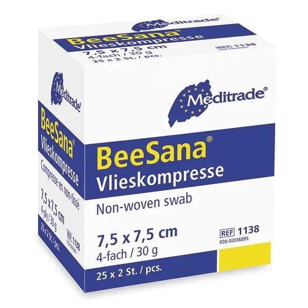 Vliesstoffkompressen - steril oder unsteril zur äußeren Wundversorgung Produktbild Web Groß Detailbild 1 L