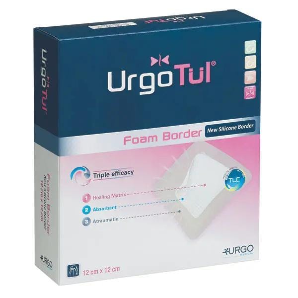 UrgoTül Foam Border - Hochabsorbierende Polyurethan-Schaumstoffkompresse Produktbild