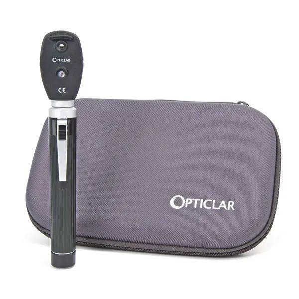 LED Taschen-Ophthalmoskop Set inkl. 18 Korrekturlinsen und Stofftasche Produktbild