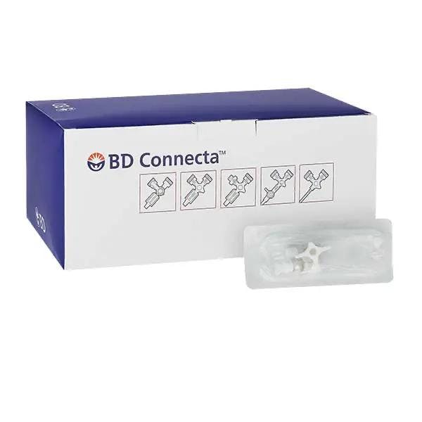 BD Connecta 3-Wege-Hähne - Geeignet für die Infusionstherapie Produktbild