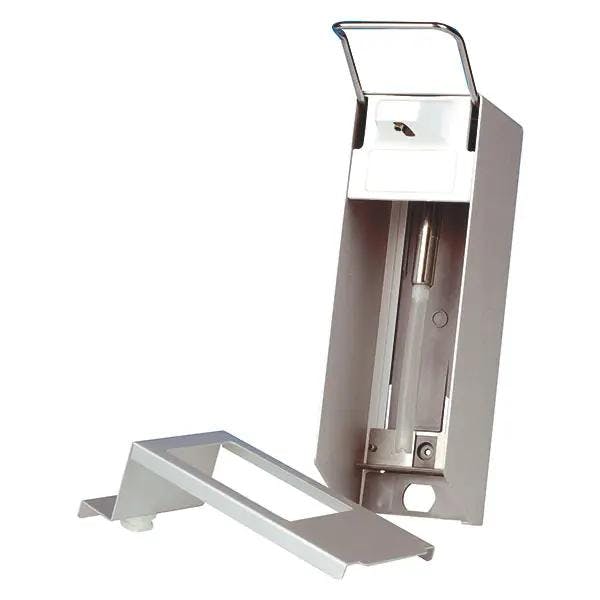 Seifen- und Desinfektionsmittelspender aus Aluminium für 500 ml Flaschen Produktbild