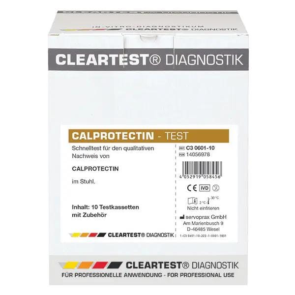 Cleartest Calprotectin - Stuhlproben-Schnelltest, Nachweis entzündliche Darmerkrankung Produktbild Web Groß Detailbild 1 L