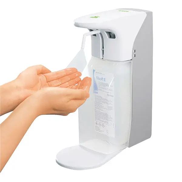 Seifen- und Desinfektionsmittelspender für 500/1000 ml Flaschen - Batteriebetrieben Produktbild