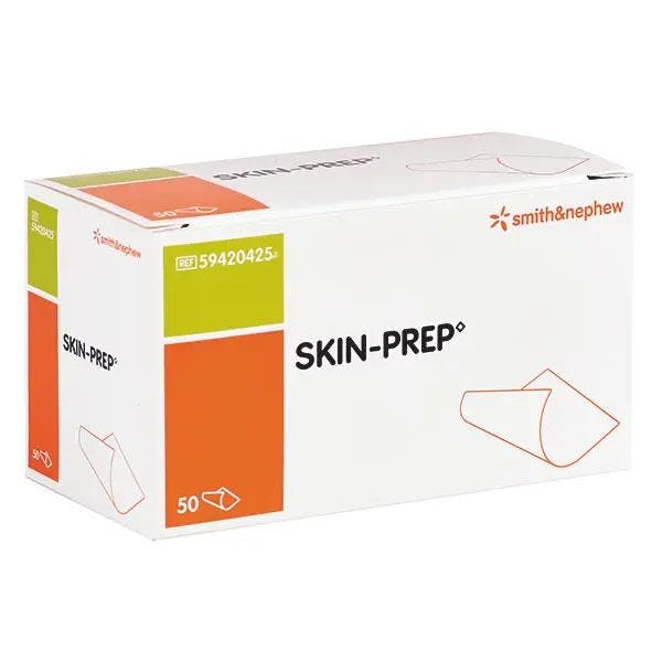 Skin-Prep Hautschutztücher mit Isopropylalkohol - Gebrauchsfertig Produktbild