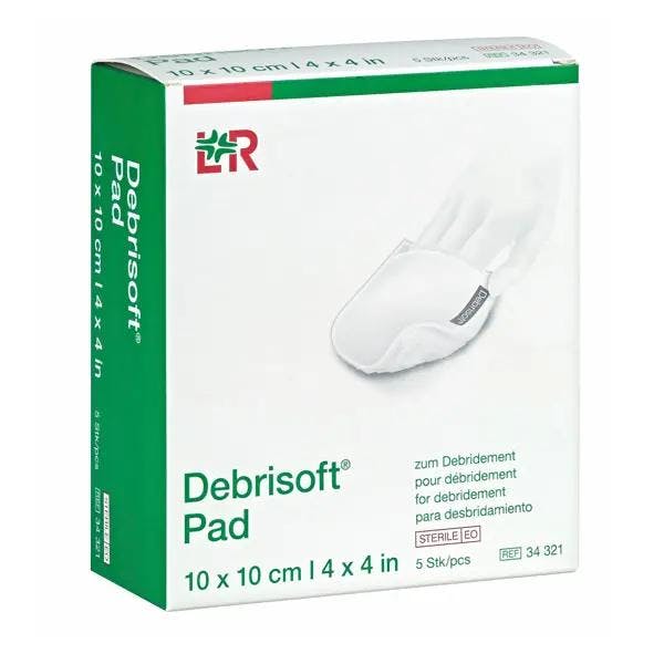 Debrisoft Pad, Lohmann & Rauscher - Monofilamentfaser-Pad zur Aufnahme von Exsudat Produktbild Web Groß Detailbild 1 L