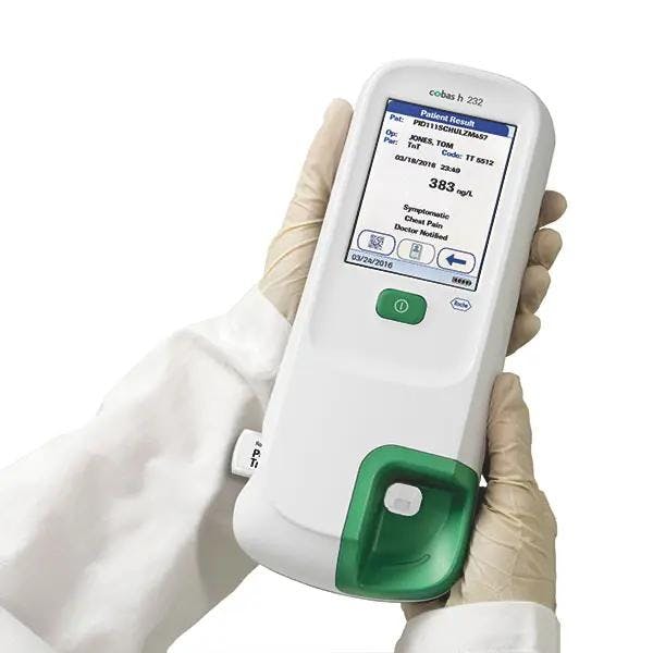 Cobas h 232 - Point-of-Care-System zur Bestimmung kardialer Blutmarker Produktbild Web Groß Detailbild 3 L