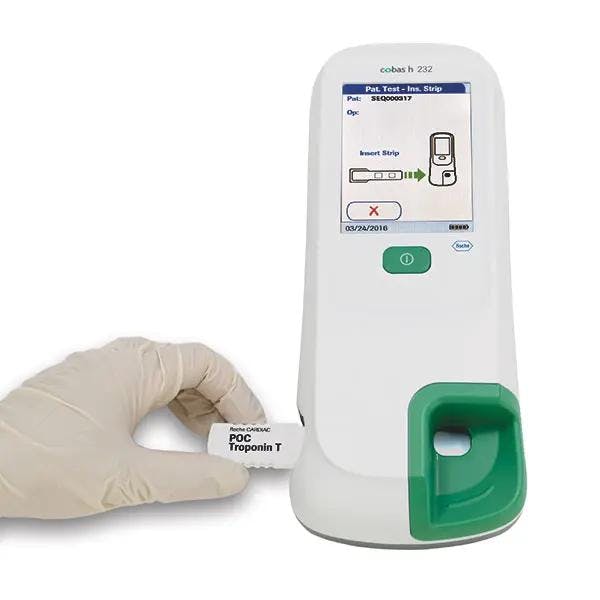 Cobas h 232 - Point-of-Care-System zur Bestimmung kardialer Blutmarker Produktbild Web Groß Detailbild 1 L