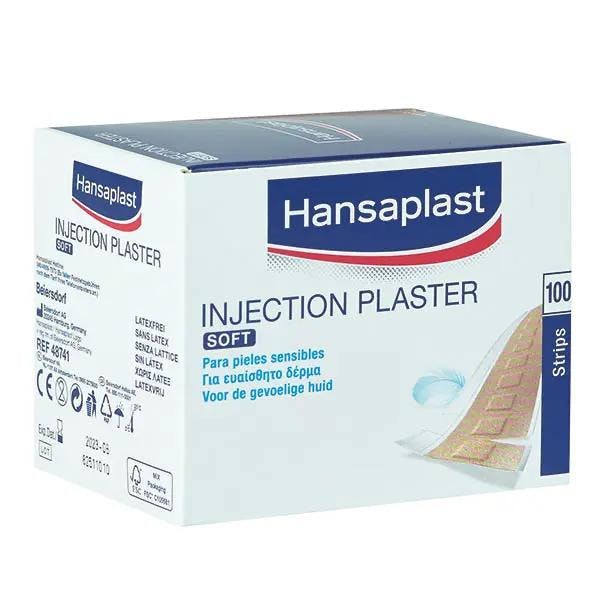 Hansaplast Soft Injektionspflaster - Wundschnellverband nach Injektionen, Blutabnahmen etc Produktbild