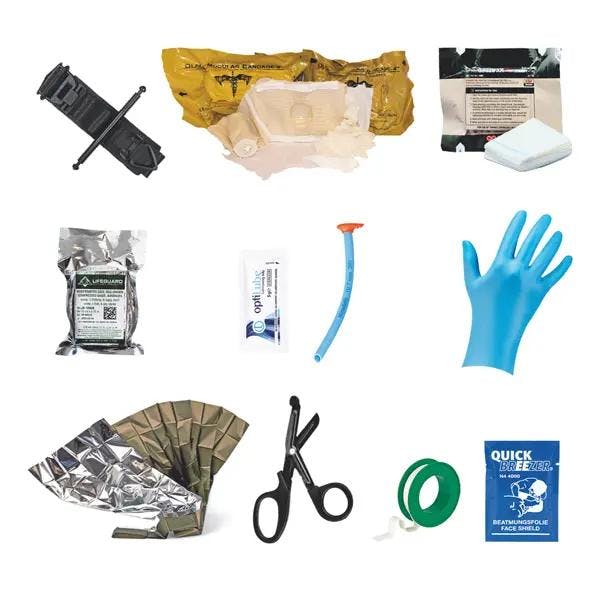 Erweitertes IFAK-Füllsortiment - Notfall- und Erste-Hilfe-Ausrüstung für FAP-Tasche Produktbild